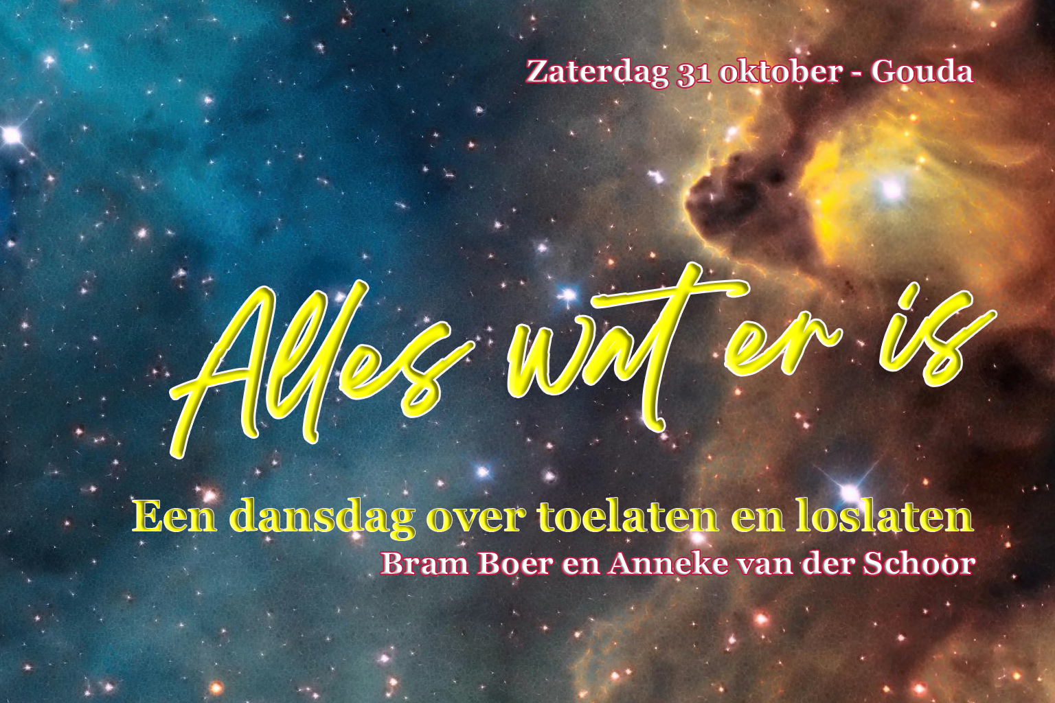 Alles wat er is, dansdag met Bram Boer en Anneke van der Schoor