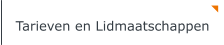 Tarieven en Lidmaatschappen
